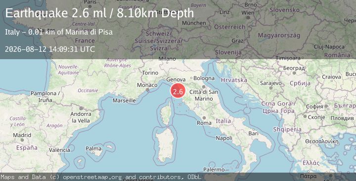 Map of CENTRAL ITALY