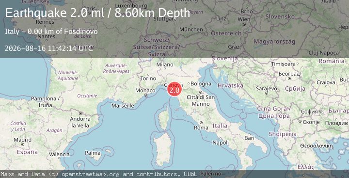 Map of NORTHERN ITALY