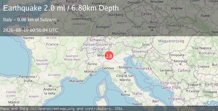 Map of NORTHERN ITALY