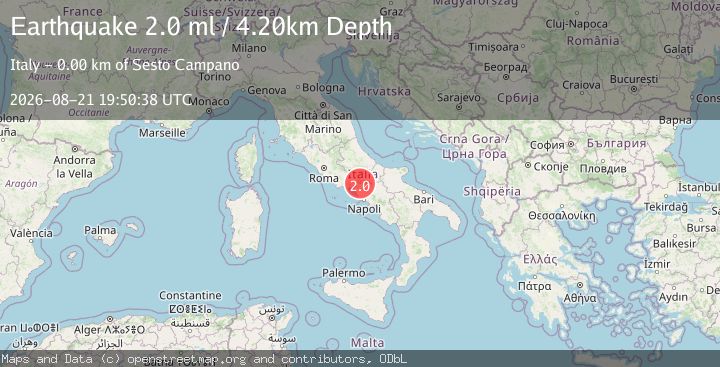 Map of SOUTHERN ITALY