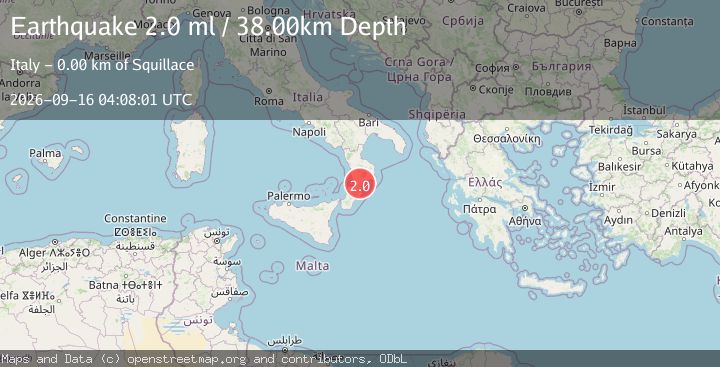 Map of SOUTHERN ITALY