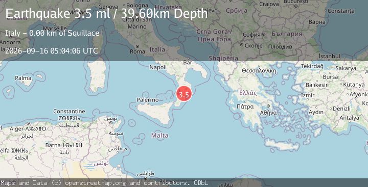 Map of SOUTHERN ITALY