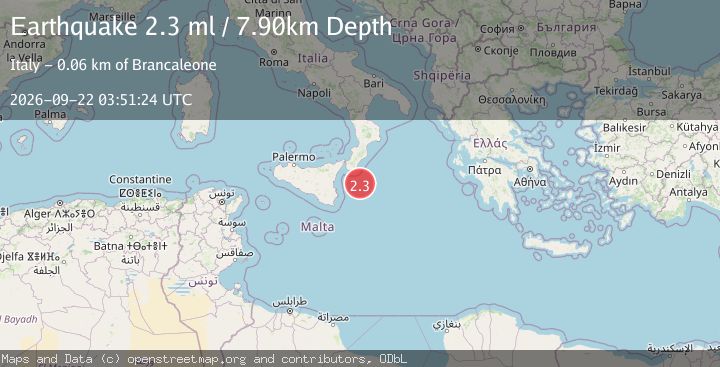 Map of IONIAN SEA