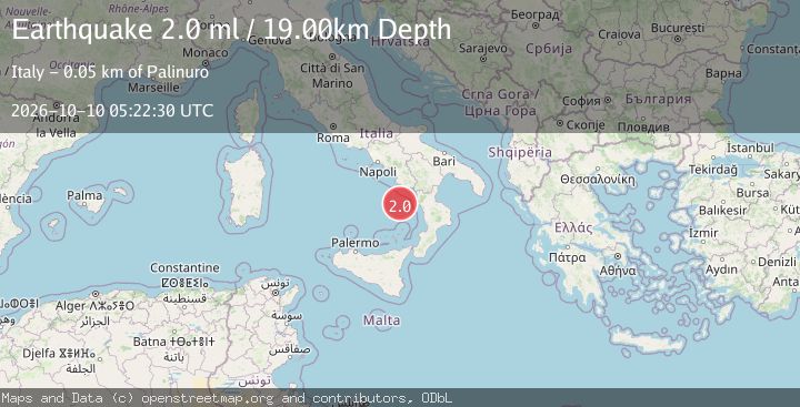 Map of SOUTHERN ITALY