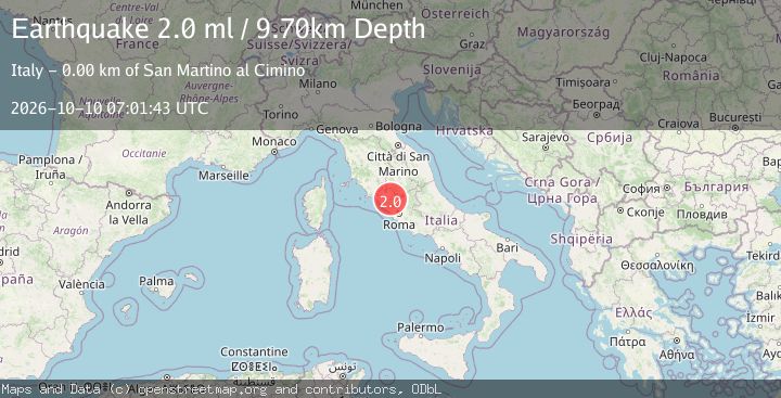 Map of CENTRAL ITALY