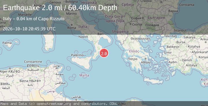Map of SOUTHERN ITALY