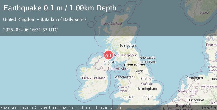 Map of SCOTLAND, UNITED KINGDOM