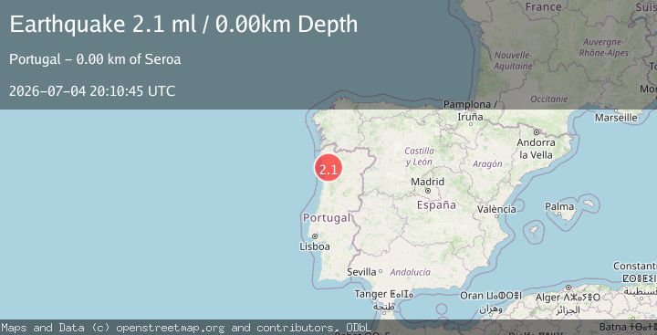 Map of PORTUGAL