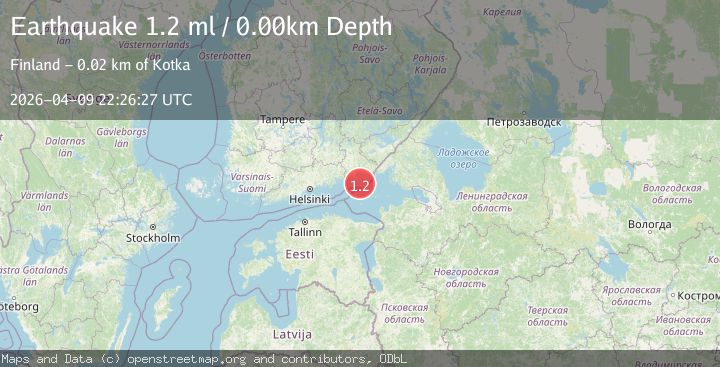 Map of FINLAND-RUSSIA BORDER REGION