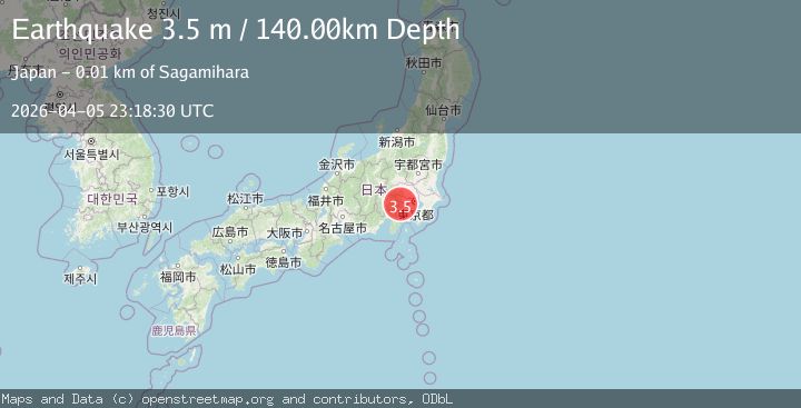 Map of NEAR S. COAST OF HONSHU, JAPAN