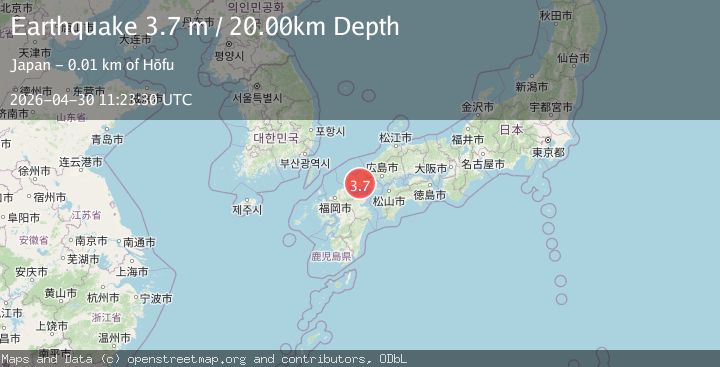 Map of WESTERN HONSHU, JAPAN