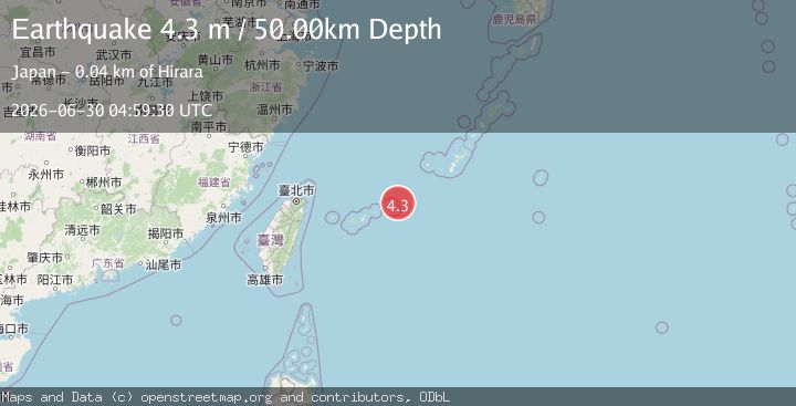 Map of SOUTHWESTERN RYUKYU ISL., JAPAN