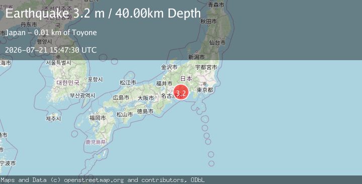 Map of EASTERN HONSHU, JAPAN