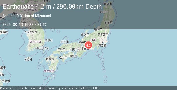 Map of EASTERN HONSHU, JAPAN