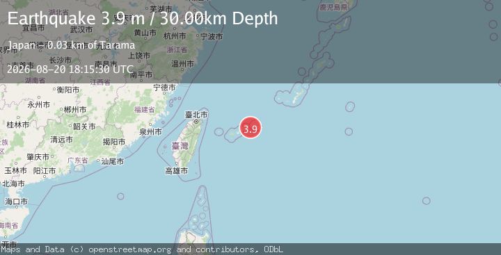 Map of SOUTHWESTERN RYUKYU ISL., JAPAN