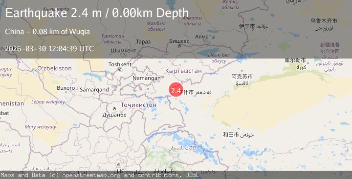 Map of SOUTHERN XINJIANG, CHINA