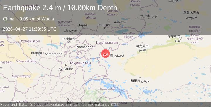 Map of SOUTHERN XINJIANG, CHINA