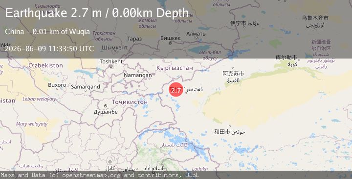 Map of SOUTHERN XINJIANG, CHINA
