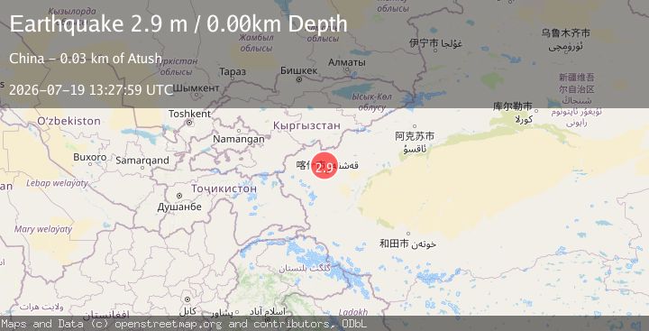 Map of SOUTHERN XINJIANG, CHINA