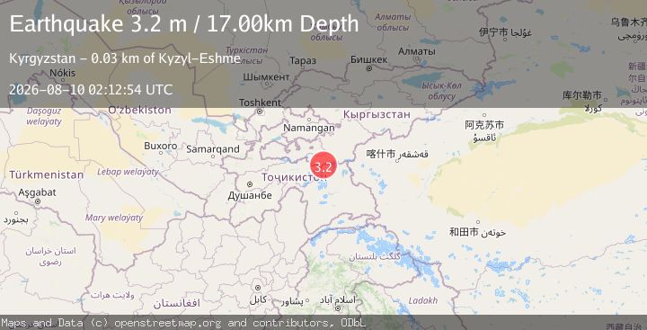 Map of TAJIKISTAN