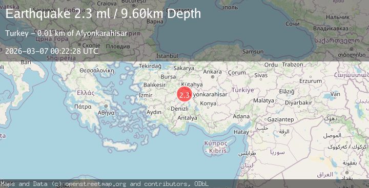 Map of WESTERN TURKEY