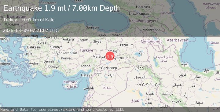 Map of EASTERN TURKEY