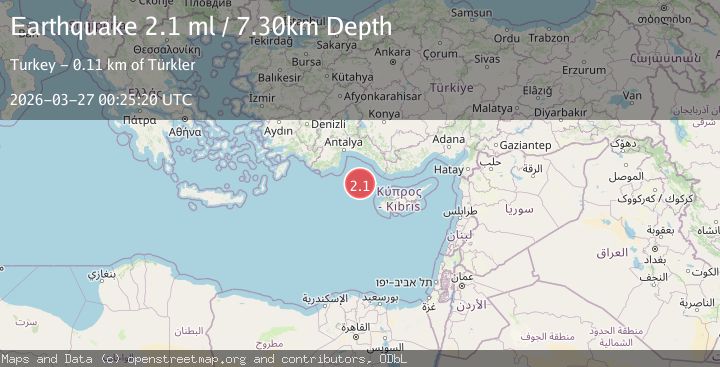 Map of CYPRUS REGION