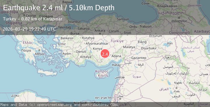 Map of CENTRAL TURKEY