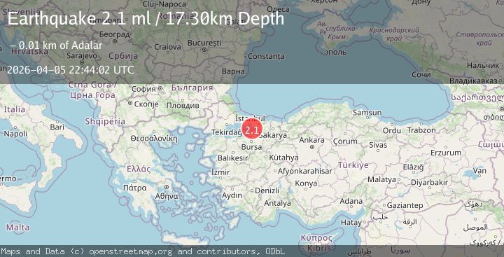 Map of WESTERN TURKEY