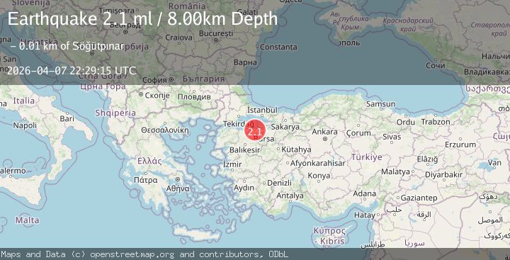 Map of WESTERN TURKEY