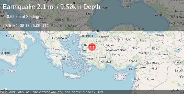 Map of WESTERN TURKEY