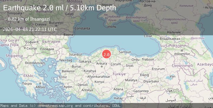 Map of CENTRAL TURKEY