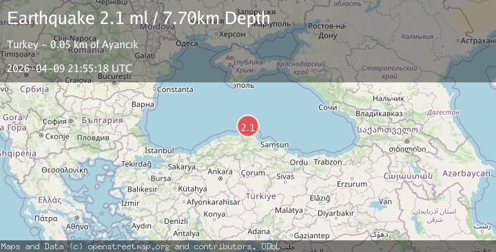Map of BLACK SEA