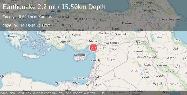 Map of CENTRAL TURKEY