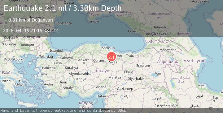 Map of CENTRAL TURKEY