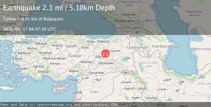 Map of EASTERN TURKEY