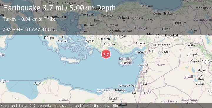 Map of EASTERN MEDITERRANEAN SEA