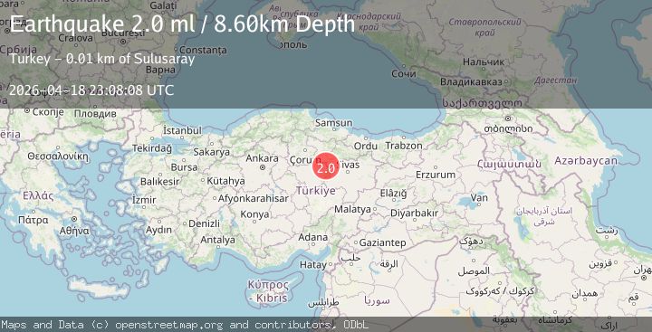Map of CENTRAL TURKEY