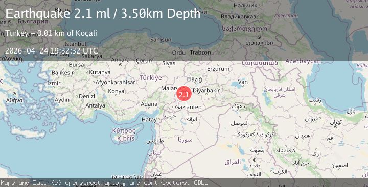 Map of EASTERN TURKEY