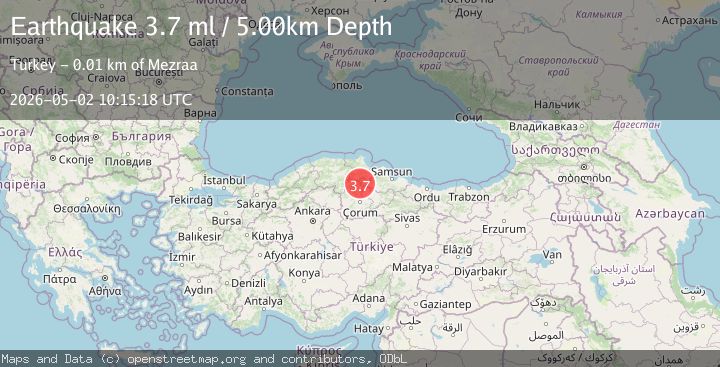 Map of CENTRAL TURKEY