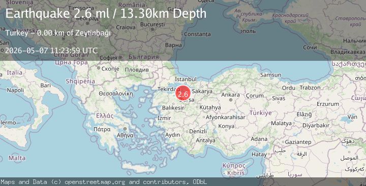 Map of WESTERN TURKEY