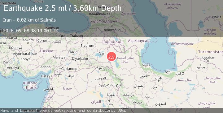 Map of TURKEY-IRAN BORDER REGION