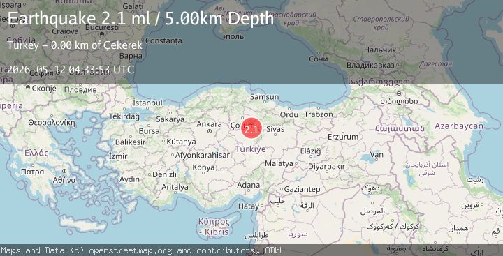 Map of CENTRAL TURKEY