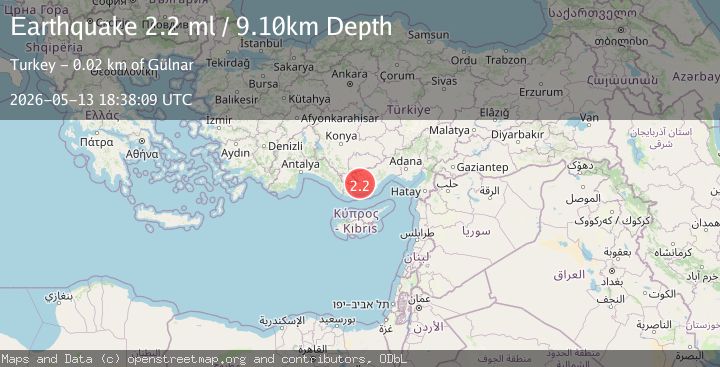 Map of CENTRAL TURKEY