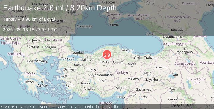 Map of CENTRAL TURKEY