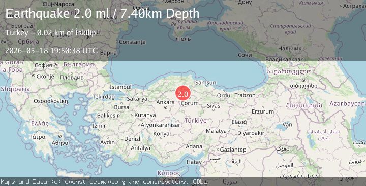 Map of CENTRAL TURKEY
