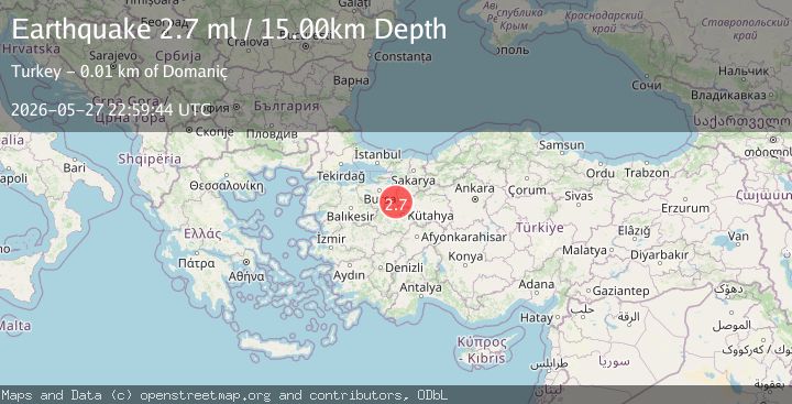 Map of WESTERN TURKEY