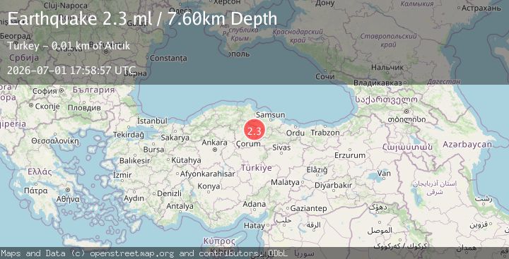 Map of CENTRAL TURKEY