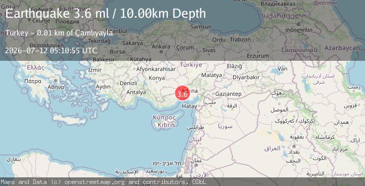 Map of CENTRAL TURKEY