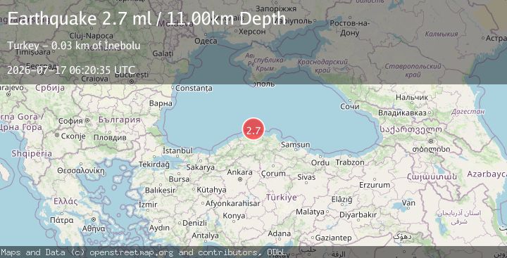 Map of BLACK SEA